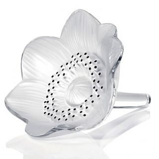 Lalique Anemone Crystal Flower