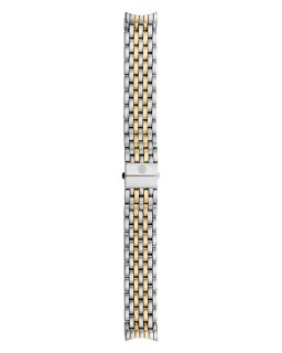 Michele CSX 36 Day Two Tone Bracelet, 18mm