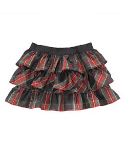 Ralph Lauren Childrenswear Girls Tartan Ruffle Skirt   Sizes 7 16