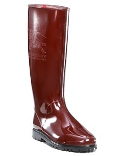 Burberry Solid Rain Boots