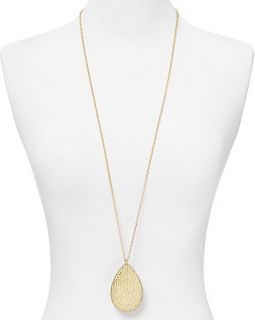 ABS by Allen Schwartz Teardrop Pendant Necklace, 38