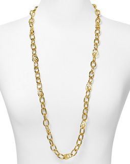 Michael Kors Logo Chain Necklace, 36