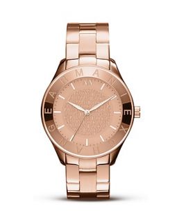 Armani Exchange Rose Gold Stainless Steel Watch, 40mm