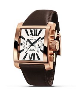 TW Steel CEO Goliath Rose Gold PVD Watch, 42mm
