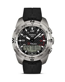Tissot T Touch Expert Mens Black GTS Titanium Watch, 43mm