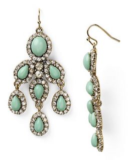 aqua chandelier earrings price $ 45 00 color gold mint quantity 1 2 3