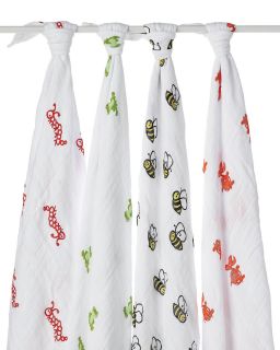 Aden + Anais Mod About Baby Swaddle   Pack of 4