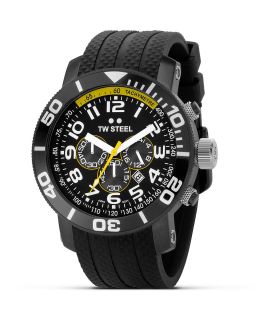 TW Steel Grandeur Diver Black PVD Watch, 48mm