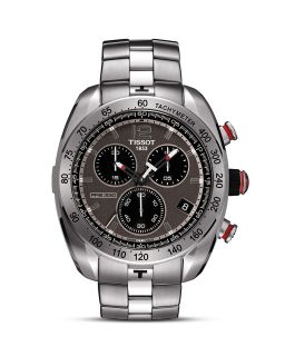 Tissot PRS 330 Mens Stainless Steel Anthracite Chronograph Sport