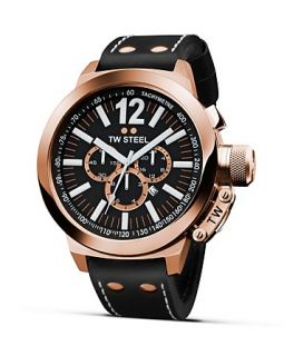 TW Steel CEO Canteen Rose Gold PVD Watch, 45mm