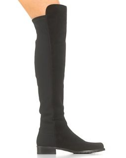 Stuart Weitzman 50 50 Stretch Suede Over the Knee Boots