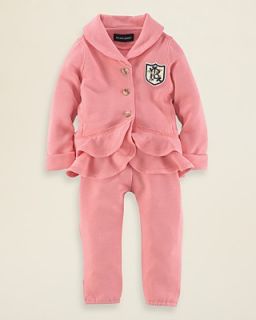 Ralph Lauren Childrenswear Infant Girls Cardigan & Pant Set   Sizes 9
