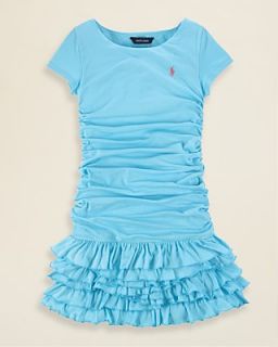 Ralph Lauren Childrenswear Girls Boatneck Dress   Sizes S XL
