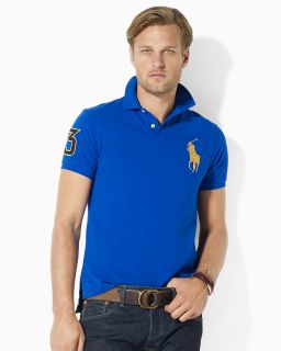 fit short sleeved crest cotton mesh polo orig $ 98 00 was $ 58 80 now