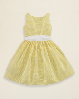 Ralph Lauren Childrenswear Girls Pincord Dress   Sizes 7 16