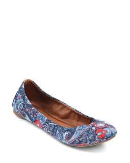 lucky brand ballet flats emmie price $ 59 00 color zuniga paisley size