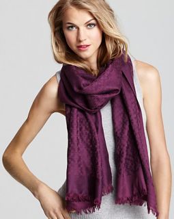 Tory Burch All Over T Jacquard Scarf