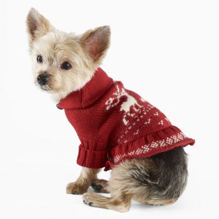 polo ralph lauren reindeer dog sweater price $ 85 00 color red size