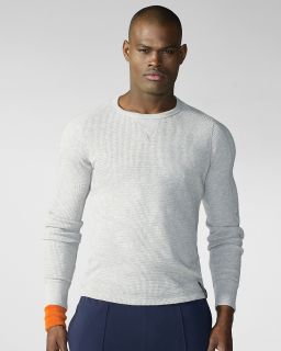 sleeved waffle cotton crewneck reg $ 79 50 sale $ 55 65 sale ends 2 24