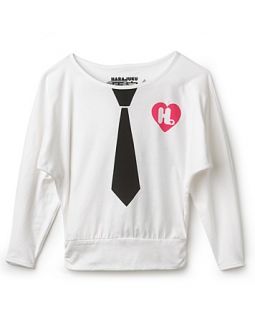 Harajuku Lovers Girls 80s Angel Dolman Sleeve Shirt   Sizes 8 14