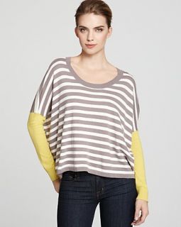 bcbgeneration sweater oversize stripe pullover price $ 98 00 color