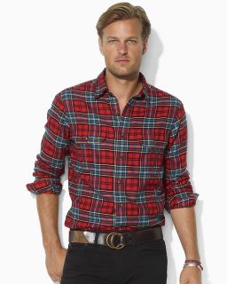 cotton plaid shirt price $ 89 50 color red blue size select size