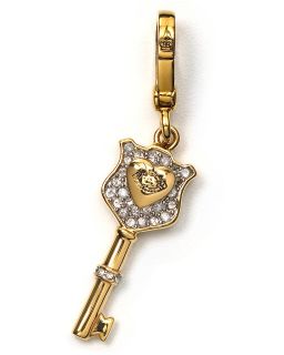 Juicy Couture Womens Pave Key Charm