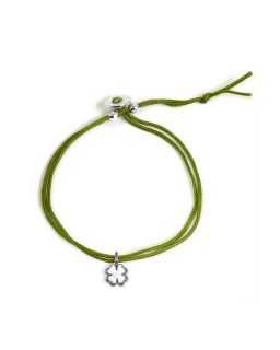 alex woo mini cord bracelet clover price $ 78 00 color green sterling