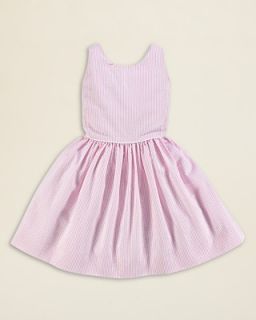 Ralph Lauren Childrenswear Girls Seersucker Dress   Sizes 2T 6X