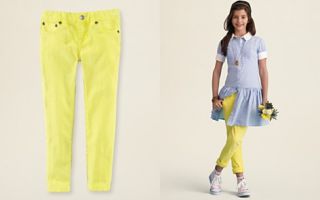 Ralph Lauren Childrenswear Girls Neon Bowery Skinny Jeans   Sizes 7
