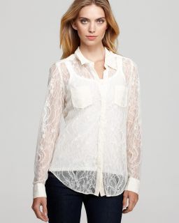 guess top channing lace button down orig $ 89 00 sale $ 66 75 pricing