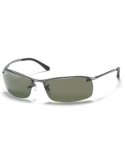 Ray Ban Rimless Bottom Polarized Sunglasses