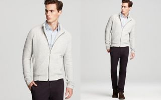 Theory Sandor C Billow Fleece Sweatshirt_2