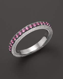 pave band ring with pink sapphire reg $ 225 00 sale $ 180 00 sale ends