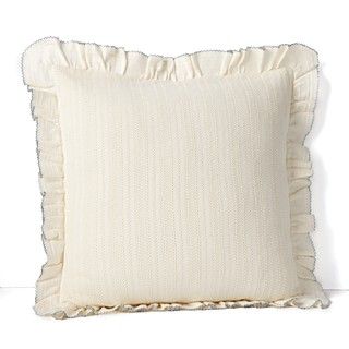 Lauren Ralph Lauren English Isles Knit Lace Decorative Pillow, 16 x