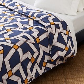 DIANE von FURSTENBERG Zig Zag Jungle Duvets, Indigo