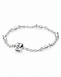 PANDORA Bracelet   Sterling Sterling with Five Clip Stations