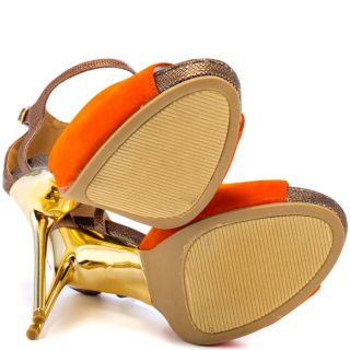 Shoe Republics Multi Color Hastins   Orange for 59.99