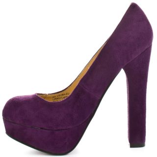 Out   Deep Purple Suede, Luichiny, $80.74