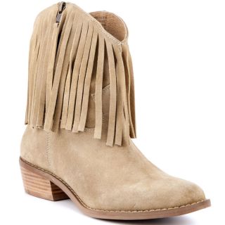 Beige Suede Boot 