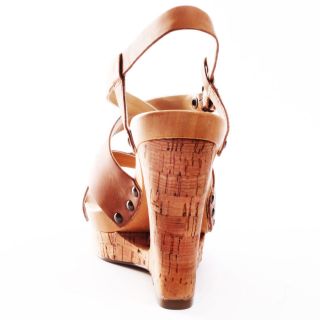 Eille Wedge   Medium Brown Leather, Guess, $84.99,