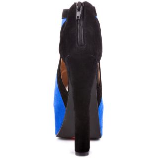 Luichinys Multi Color Hang Of This   Cobalt Black Suede for 94.99