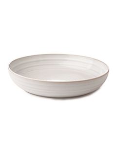 Linea Echo white large pasta bowl   