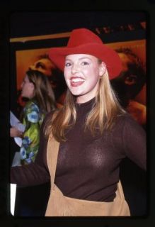 2000 Kathryn Heigl Transparent Shirt Actress 35mm Color Slide