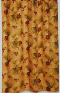 New Kathy Ireland Fabric Shower Curtain Palm Paradise Liner Flower