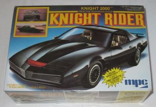 Vintage SEALED MPC Knight 2000 Knight Rider Kitt Model Car