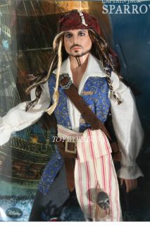 Ken Doll as Captain Jack Sparrow POTC on Stranger Tides