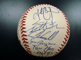 San Diego Padres Team Signed Baseball w Tony Gwynn Ken Caminiti