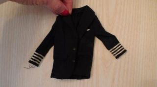 Vintage Barbie Ken American Airlines Captain Jacket Hat Pants BB470