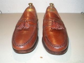 Mens Allen Edmonds Maxfield Tasseled Loafers Size 14 B